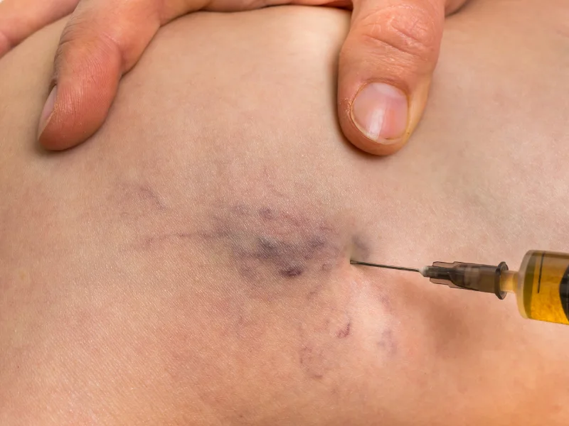 sclerotherapy spider vein